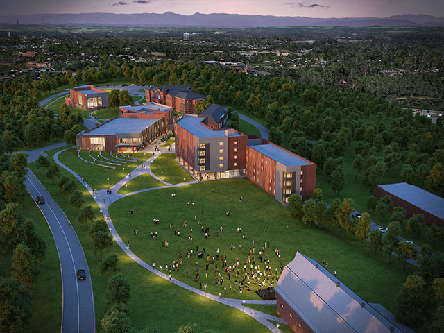 Eco-Friendly Campus Walkways