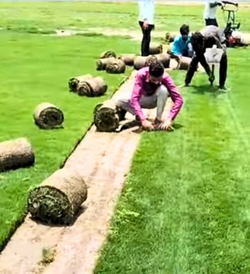 Civil and Horticulture Development at Company Garden, Prayagraj